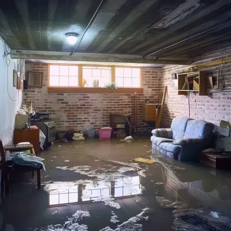 Flooded Basement Cleanup in Wrightstown, WI